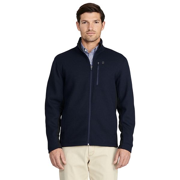 Men's IZOD Shaker Fleece Zip Front Jacket