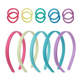 Girls Capelli Headband & Ponytail Hair Accessory Set
