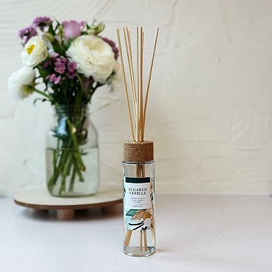 Sonoma Goods For Life Sugared Vanilla Reed Diffuser 9-Piece Set