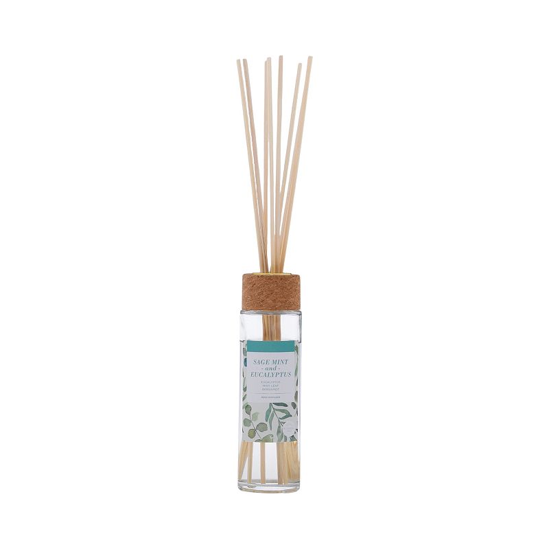 Sonoma Goods For Life Eucalyptus & Mint Leaf Reed Diffuser 11-piece Set, Mu
