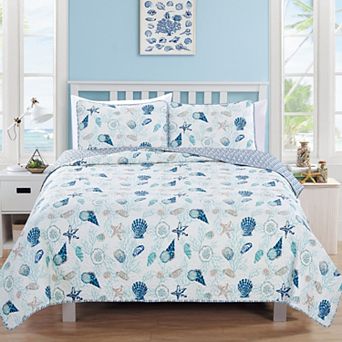 Madelinen® Bali Collection Coastal Quilt Set with Shams