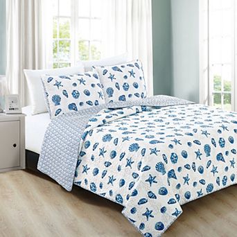 Madelinen® Bali Collection Coastal Quilt Set with Shams