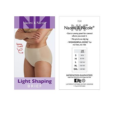 Women's Naomi & Nicole® Shapewear Light Control Shaping Brief 7534