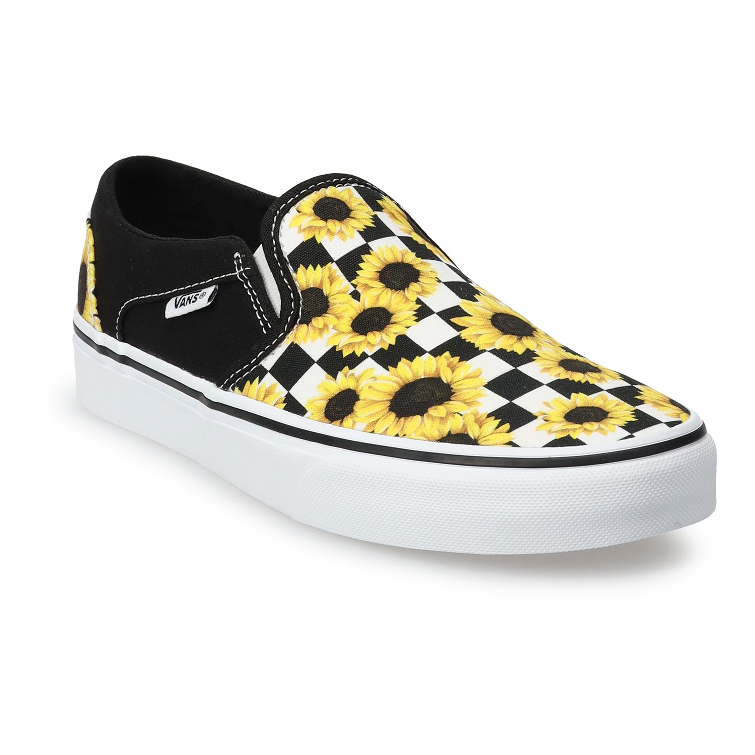 vans sunflower checker