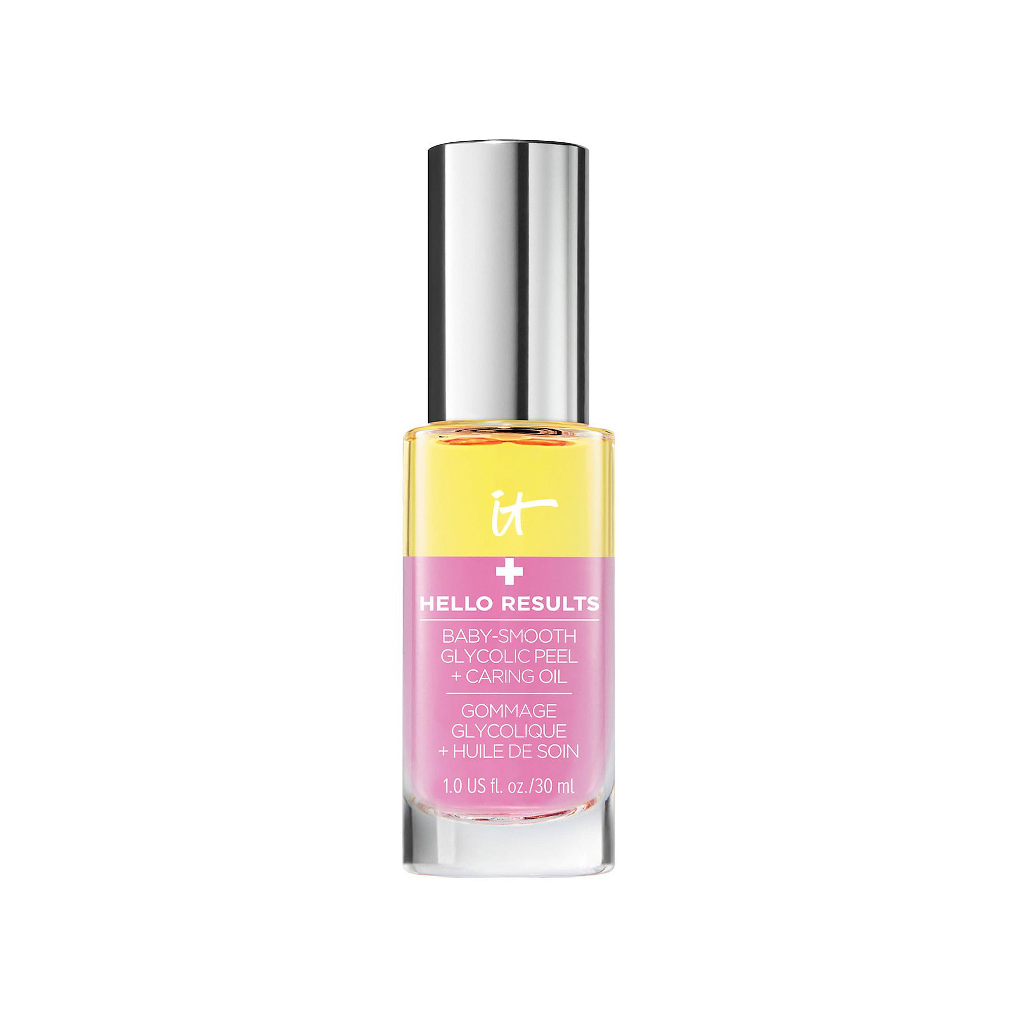 IT Cosmetics Hello Results Baby-Smooth Glycolic Peel + Caring Oil, Size: 1 