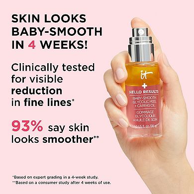 Hello Results Baby-Smooth Glycolic Peel + Caring Oil