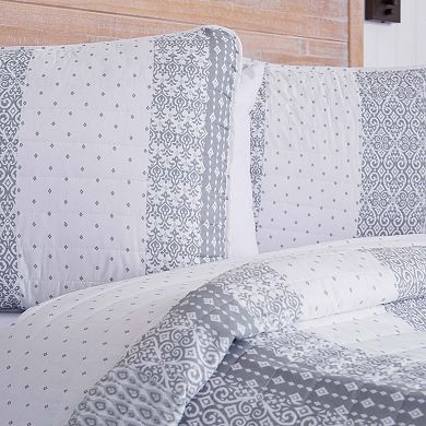 Madelinen® Dorothea Sunset Patchwork Quilt Set with Shams