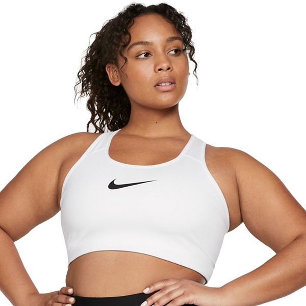 Plus Size Nike DriFIT Swoosh MediumSupport NonPadded Sports Bra