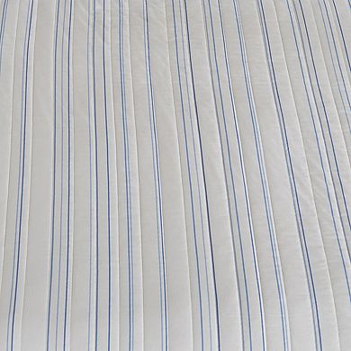 Madelinen® Katelyn Free Stripes Quilt Set with Shams