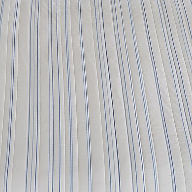 Madelinen® Katelyn Free Stripes Quilt Set with Shams
