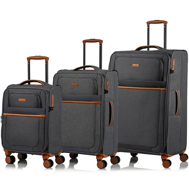 Champs Classic II Collection 3-Piece Softside Spinner Luggage Set