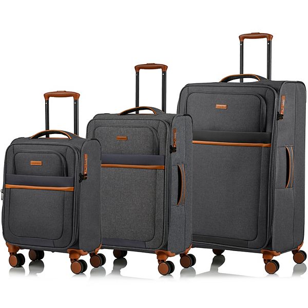 CHAMPS CHAMPS Classic II Softside Luggage Set with Spinner Wheels (3-Piece)