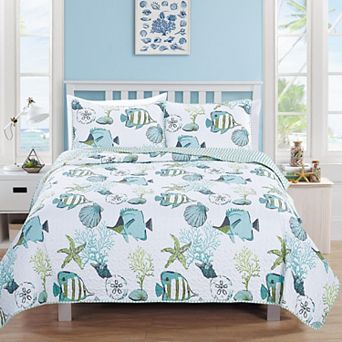 Madelinen® Seaside Coastal Quilt Set with Shams