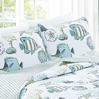 Madelinen® Seaside Coastal Quilt Set with Shams