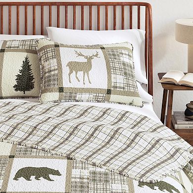 Madelinen® Stonehurst Rustic Lodge Quilt Set with Shams
