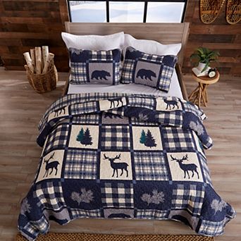 Madelinen® Stonehurst Rustic Lodge Quilt Set with Shams