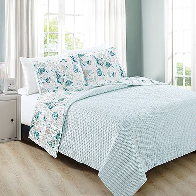 Madelinen® Westsands Coastal Quilt Set with Shams