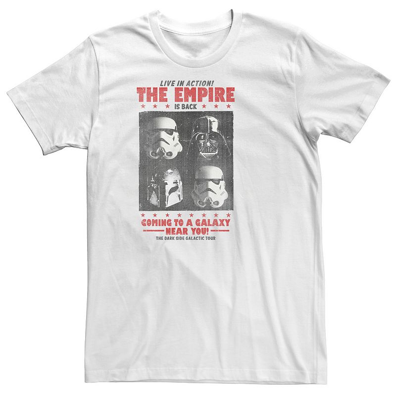 30099710 Big & Tall Star Wars The Empire Arrival Poster Tee sku 30099710