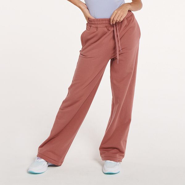 Women's FLX Embrace High-Waisted Wide-Leg Sweatpants