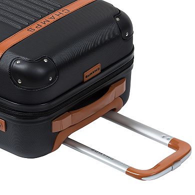 Champs Vintage Collection 2-Piece Hardside Spinner Luggage Set