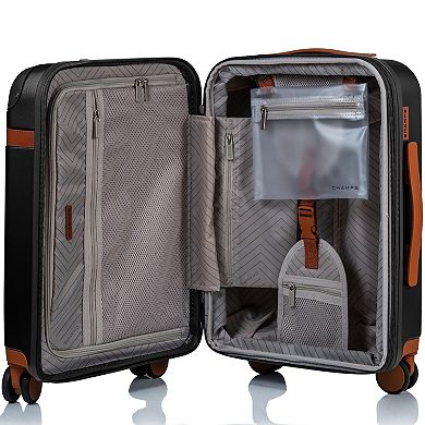 Champs Vintage Collection 2-Piece Hardside Spinner Luggage Set