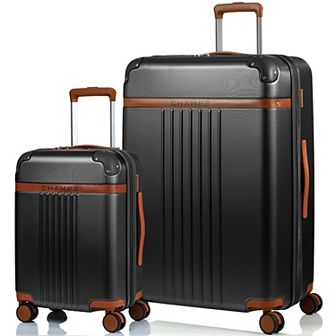 Champs Vintage Collection 2 pc Hardside Spinner Luggage Set