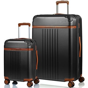 Champs Vintage Collection 2 pc Hardside Spinner Luggage Set
