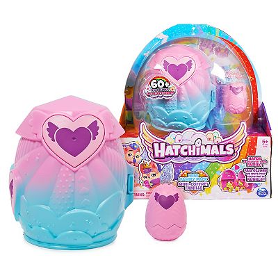 Hatchimals Colleggtibles Family Pack Home Playset with 3 Characters and Up To 3 Surprise Babies