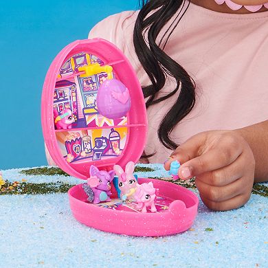 Hatchimals Colleggtibles Playdate Pack with Egg Playset Featuring 4 Characters and 2 Accessories