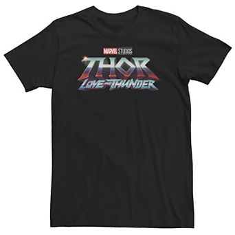 Big & Tall Marvel Thor Love And Thunder Logo Tee