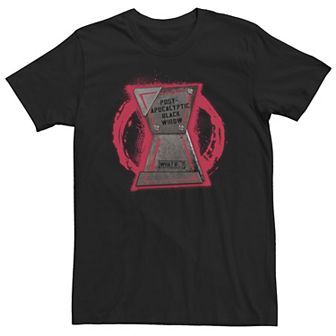 Big & Tall Marvel What If Post-Apocalyptic Black Widow Tee