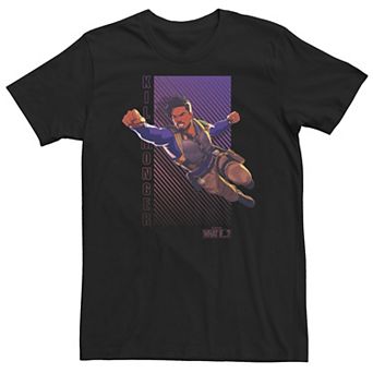 Big & Tall Marvel What If Killmonger Action Poster Tee