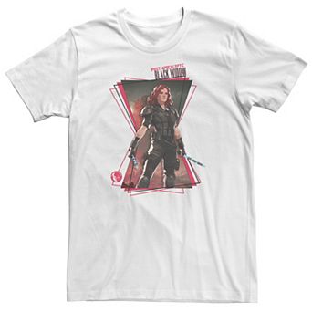 Big & Tall Marvel What If Black Widow Hourglass Tee