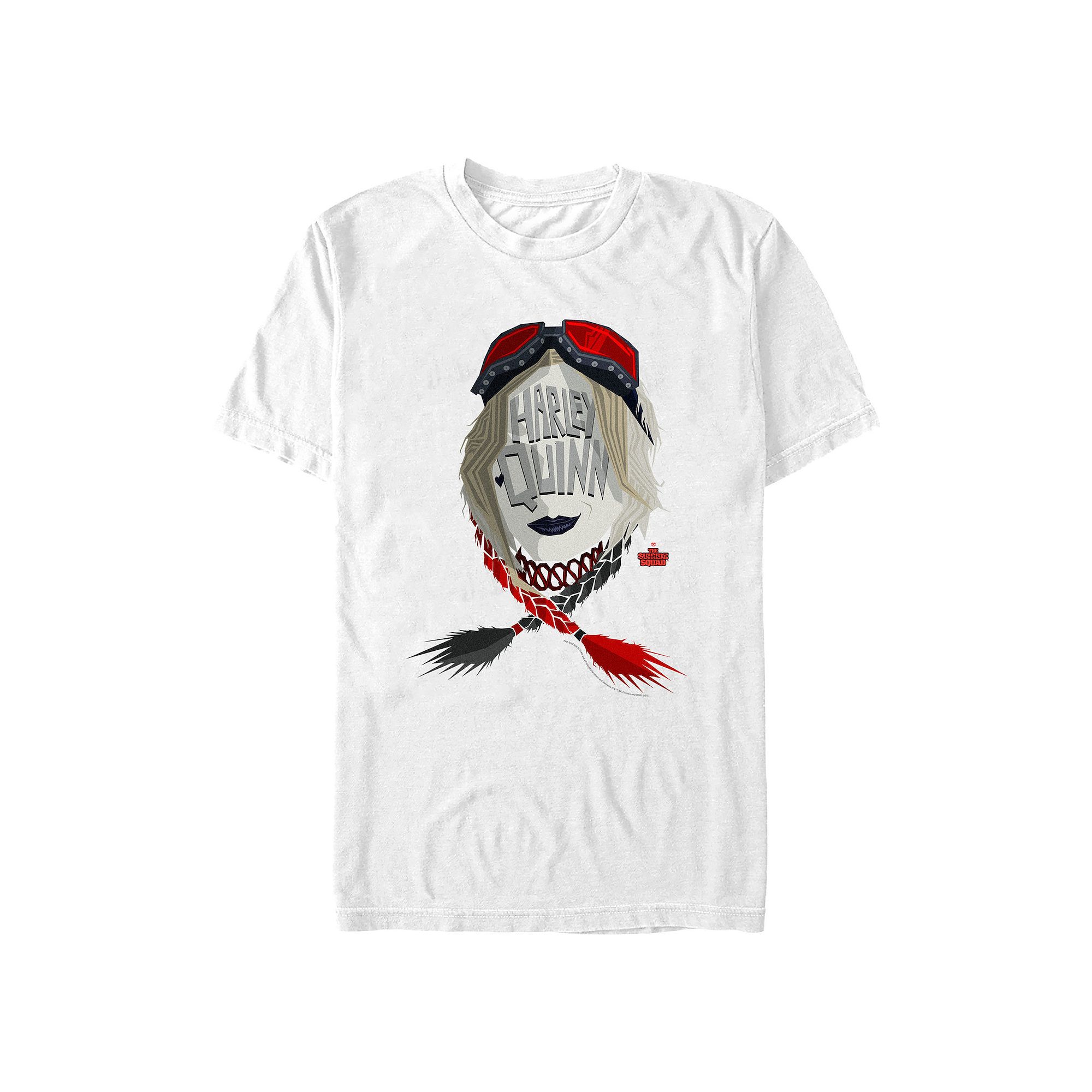 Big & Tall DC Comics The Suicide Squad Big Harley Quinn Logo Tee, Mens, Si