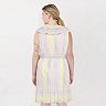 Plus Size LC Lauren Conrad Ruffle Faux-Wrap Dress