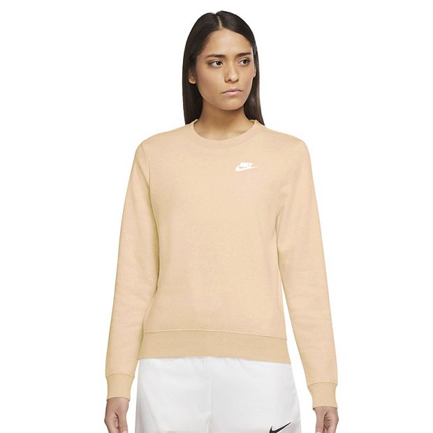 Women s Nike Club Fleece Crewneck Pullover