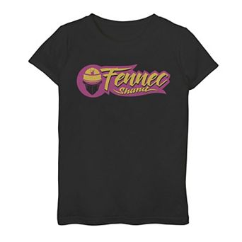 Girls 7-16 Star Wars The Book Of Boba Fett Fennec Logo Graphic Tee