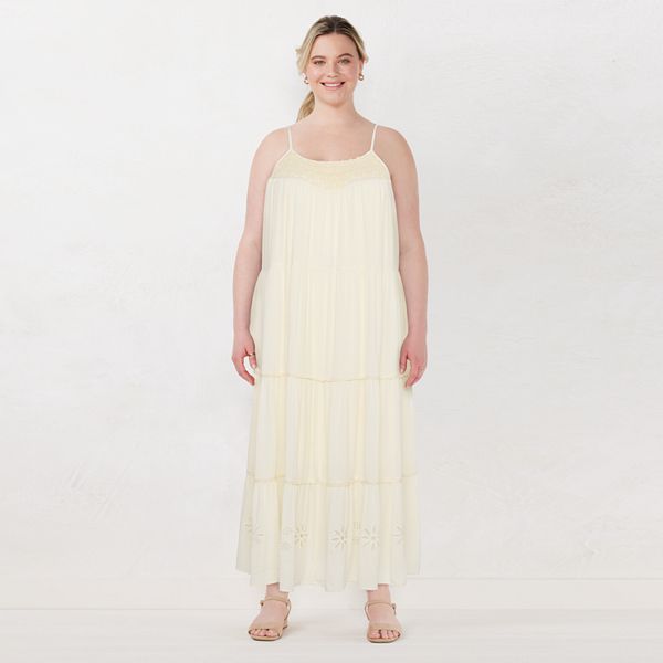 Kohls white 2025 maxi dress