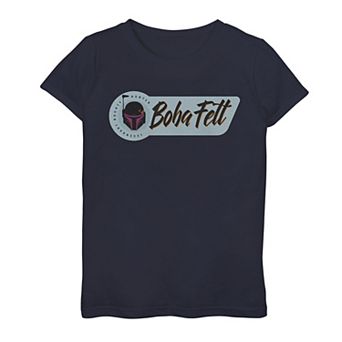 Girls 7-16 Star Wars The Book Of Boba Fett Badge Graphic Tee