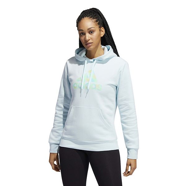  adidas womens Badge of Sport 2-tone Graphic Hoodie