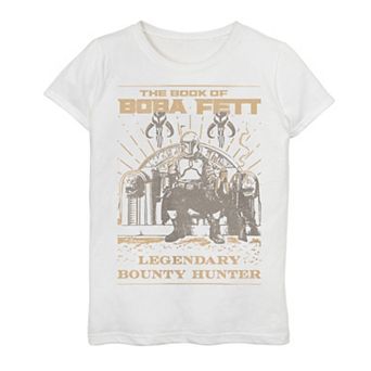 Girls 7-16 Star Wars The Book Of Boba Fett Legendary Sketch Graphic Tee