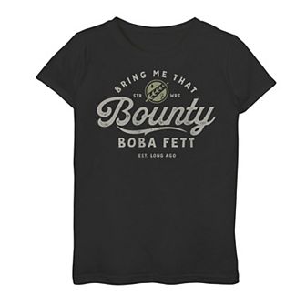 Girls 7-16 Star Wars The Book Of Boba Fett Bring Me That Bounty Graphic Tee
