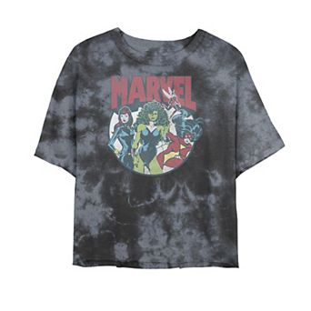 Juniors' Marvel Female Superheroes Tee
