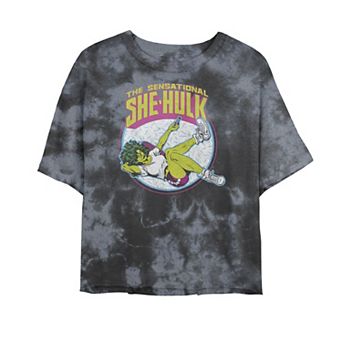 Juniors' Marvel The Sensational She-Hulk Vintage Tee