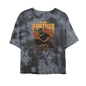 Juniors' Marvel Black Panther Action Since 1966 Retro Vintage Tee