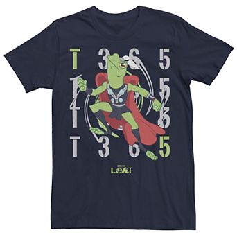 Men's Marvel Loki Throg T365 Portrait Tee