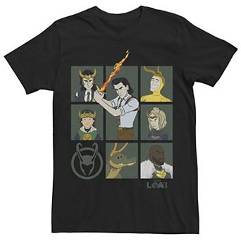 Men's Marvel Loki Variant Portrait Pane Tee