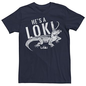 Men's Marvel Loki Alligator Loki He's A Loki Tee