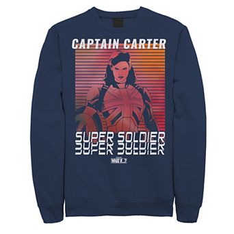 Men's Marvel What If Captain Carter Super Soldier Sweatshirt
