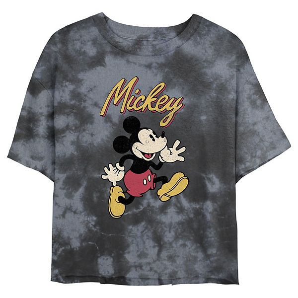 Juniors' Disney Mickey Mouse & Friends Mickey Classic Run Portrait Wash ...